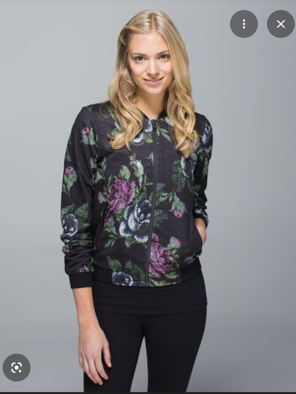 Lululemon Party Bomb Jacket Garden Party